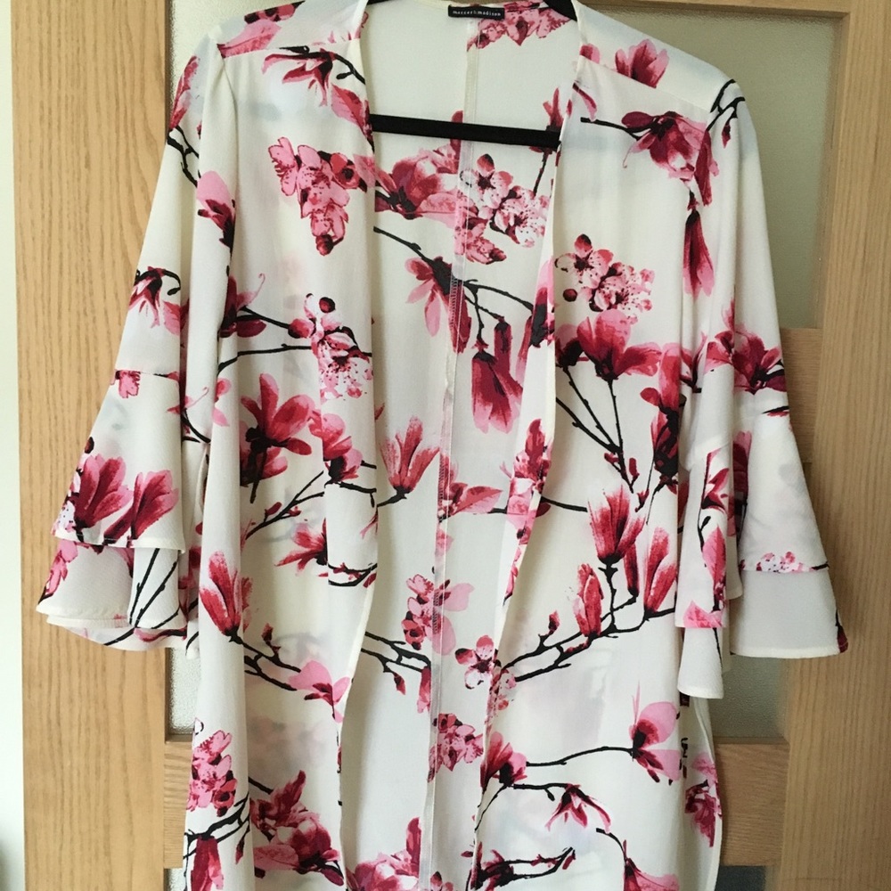 Floral Kimono Coverup